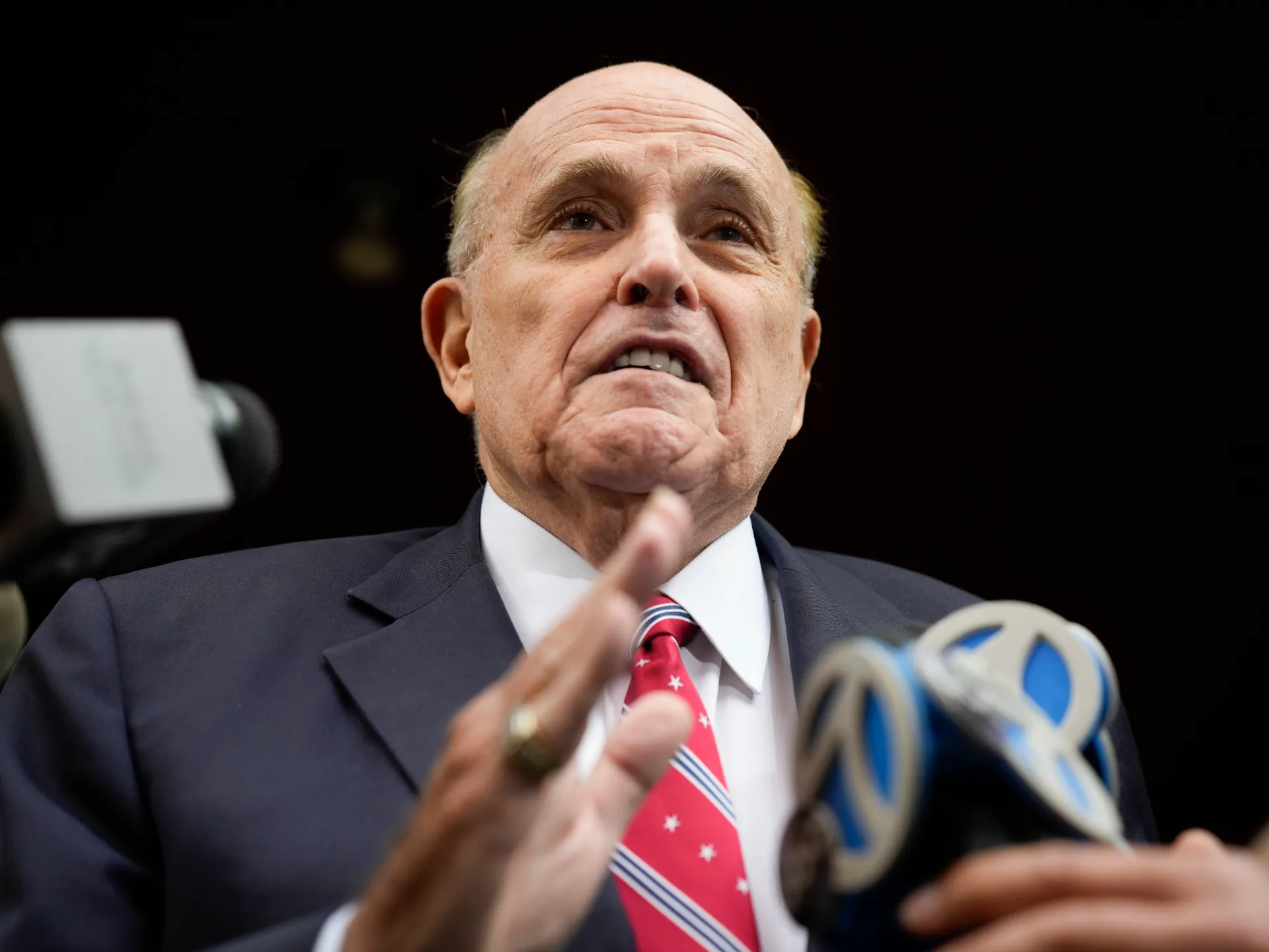 "Rudy Giuliani Surrenders in Georgia Election Case, Seeks Legal Representation"
