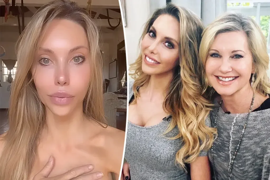 Olivia Newton-John's Daughter Chloe Struggles with Self-Care After Mom's Death