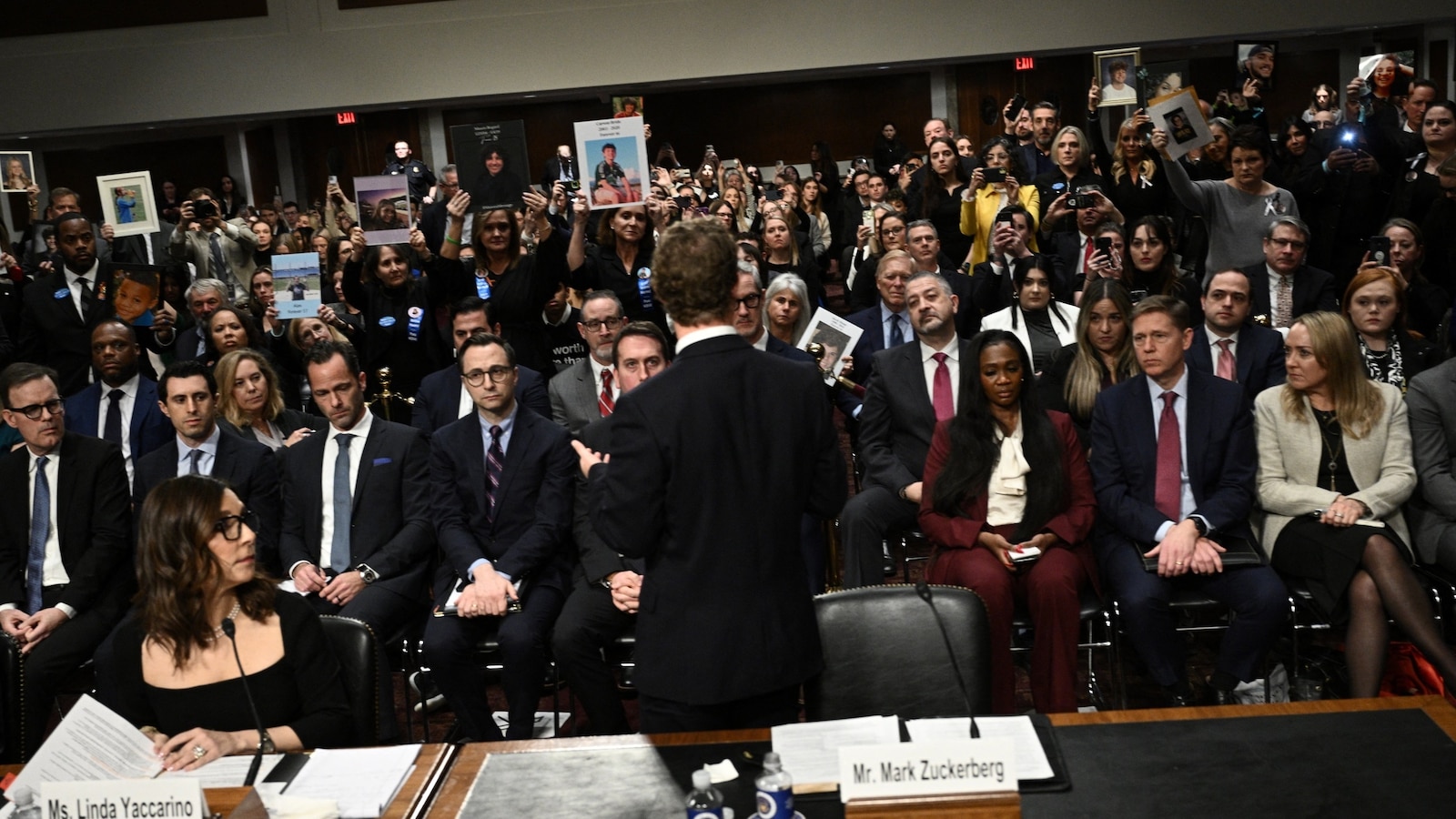 Featured image for "Meta CEO Mark Zuckerberg Faces Senate Hearing and Apologizes to Families for Online Harms"