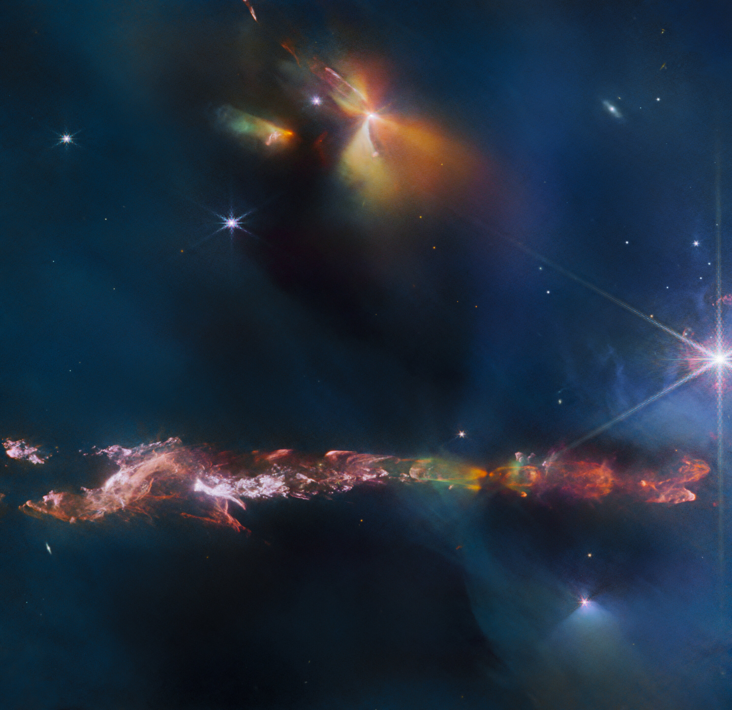 Featured image for "James Webb Space Telescope Reveals Stunning View of Cosmic Birth"