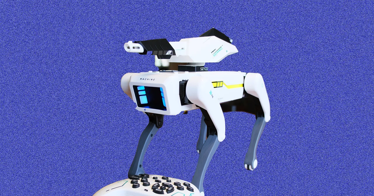 Featured image for Weird 'Peeing' Robot Attack Dog from Temu Surprises Even More