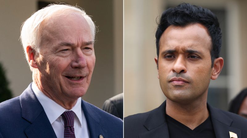 "Controversial Remarks: Ramaswamy's Clash with Pressley and CNN Host"