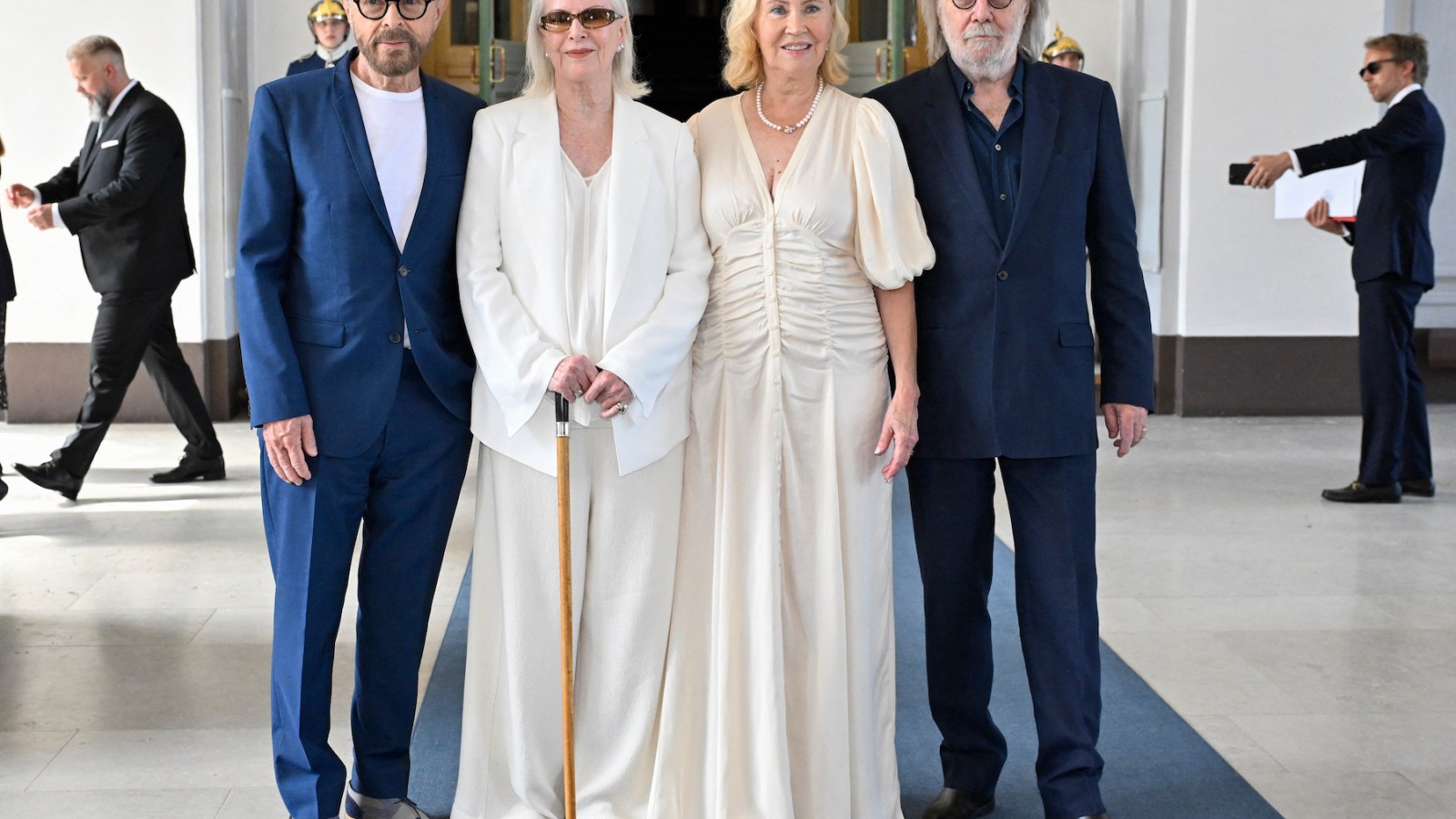 Featured image for ABBA Reunites to Receive Swedish Knighthood