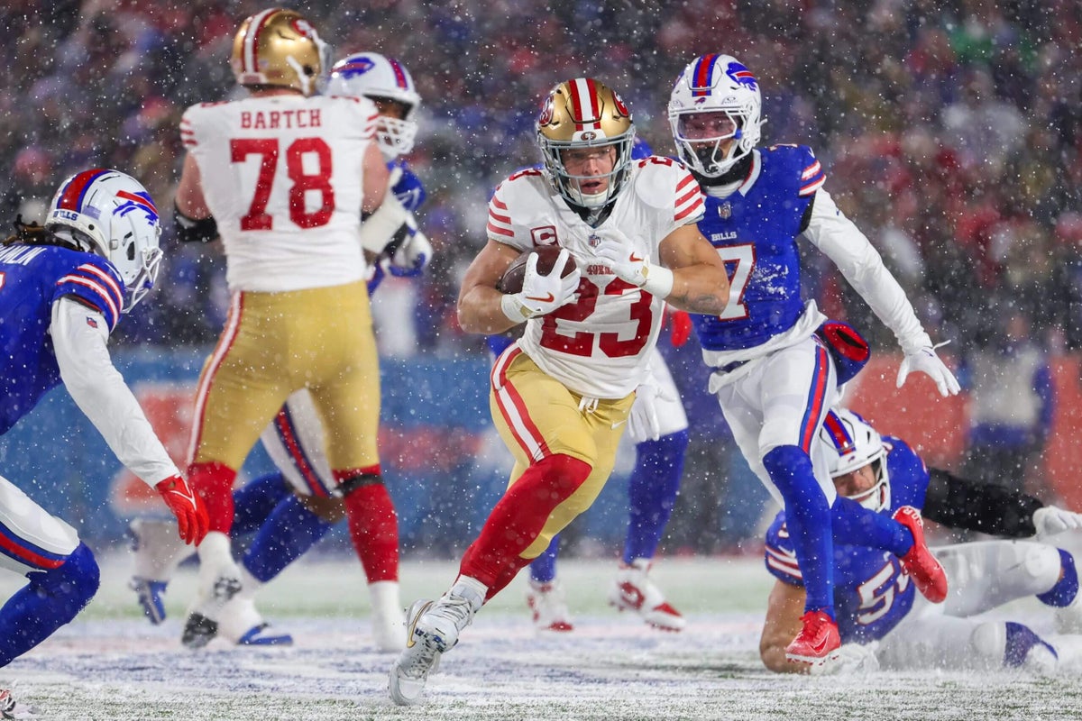 49ers' McCaffrey and Mason sidelined with injuries, placed on IR