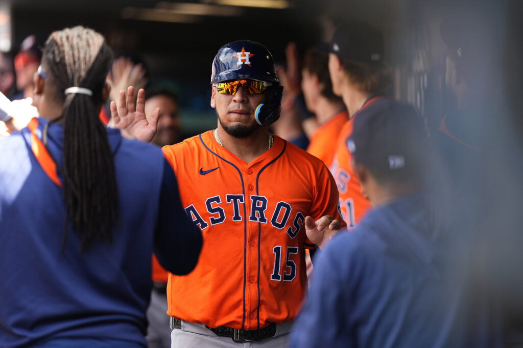 Featured image for Astros' Isaac Paredes to Undergo MRI After Hamstring Strain