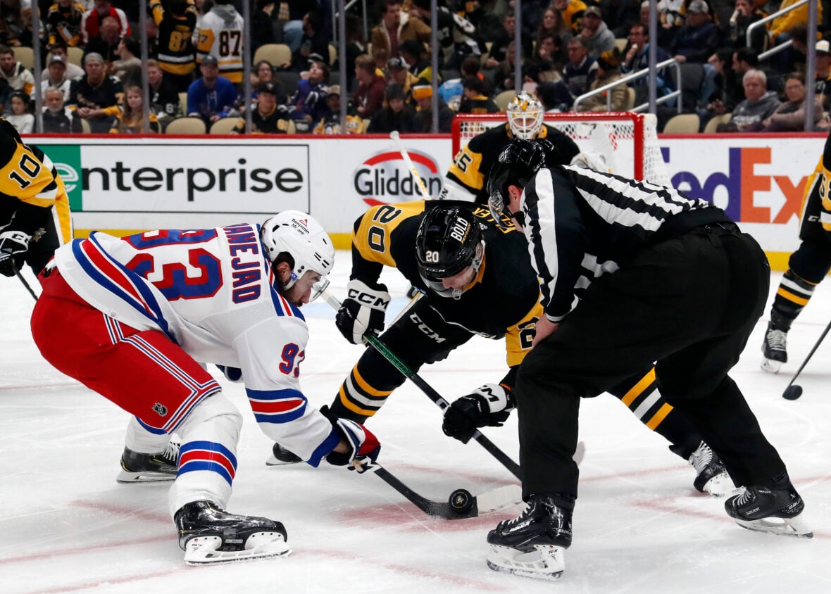 Featured image for "Rangers Face Penguins with Shuffled Lineup: Game 66 Preview"