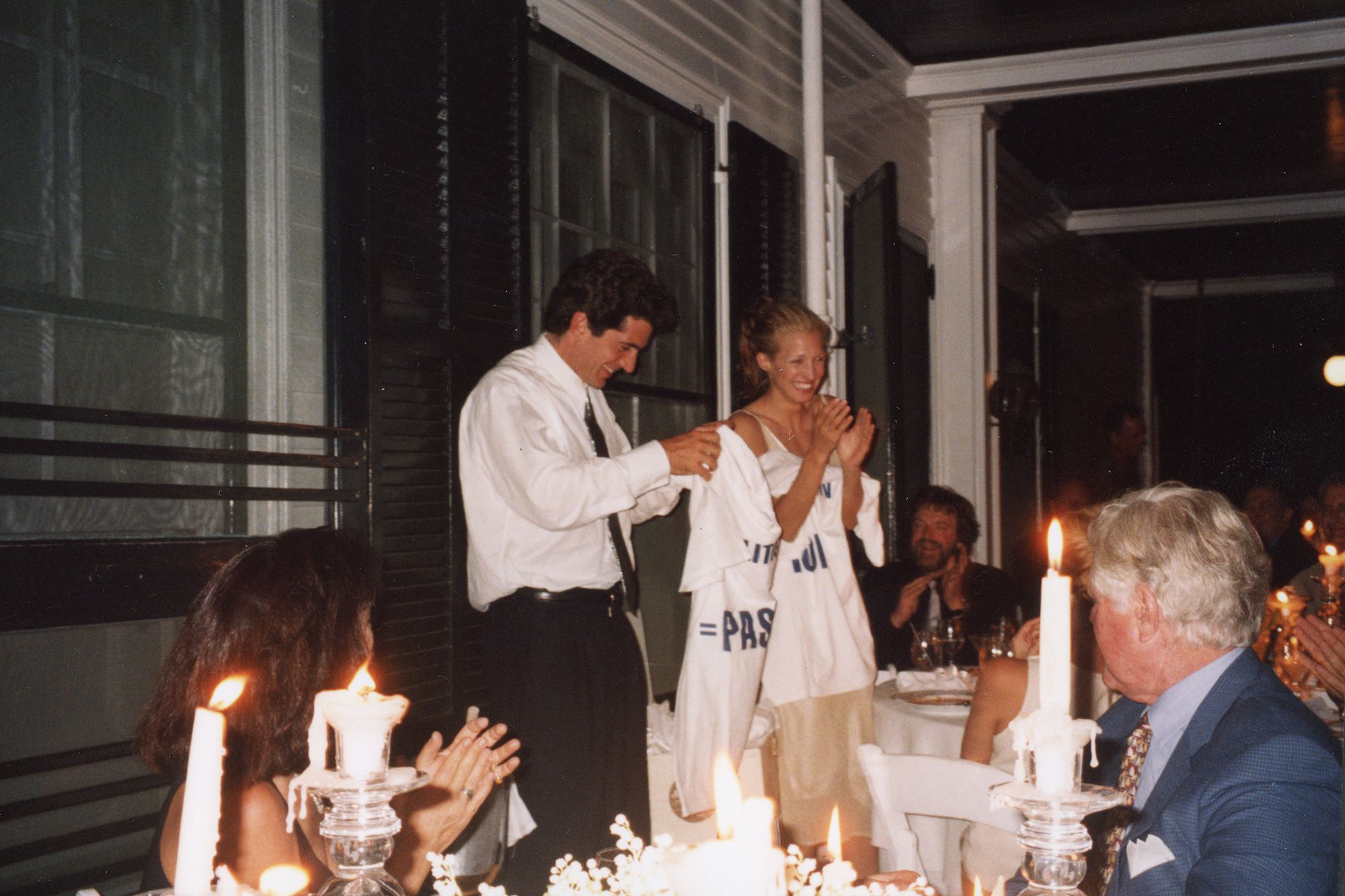 Featured image for Rare Photos Reveal Secrets of JFK Jr. and Carolyn Bessette's Wedding