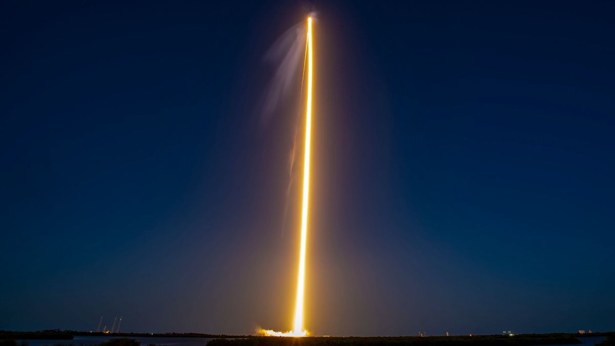 "SpaceX Launches ViaSat-3 Americas Satellite on Falcon Heavy Rocket"
