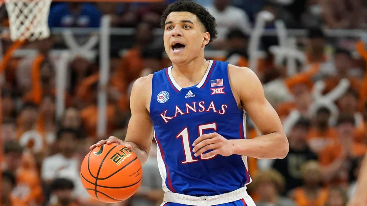 Kevin McCullar Jr. boosts Jayhawks' expectations with return for final season.