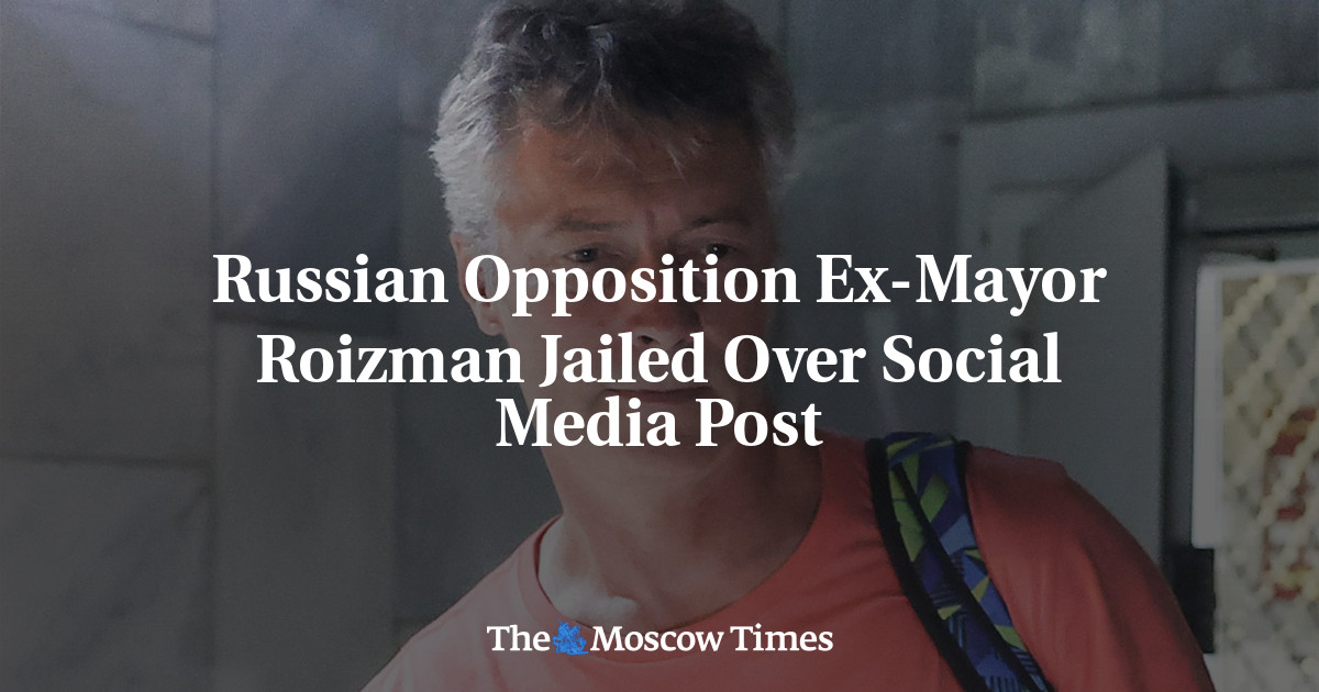 Russian Ex-Mayor Arrested for Social Media Post Criticizing Government