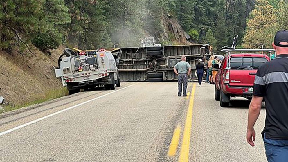 Multiple Bus Crashes on Idaho Highway Leave Dozens Injured