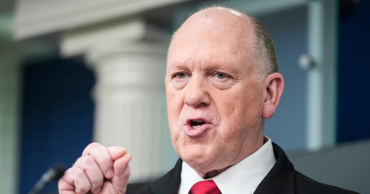 Trump's Border Czar Highlights Continued Immigration Enforcement Efforts