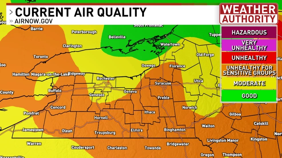 Featured image for Wildfire Haze and Smoke Persist Across the Region