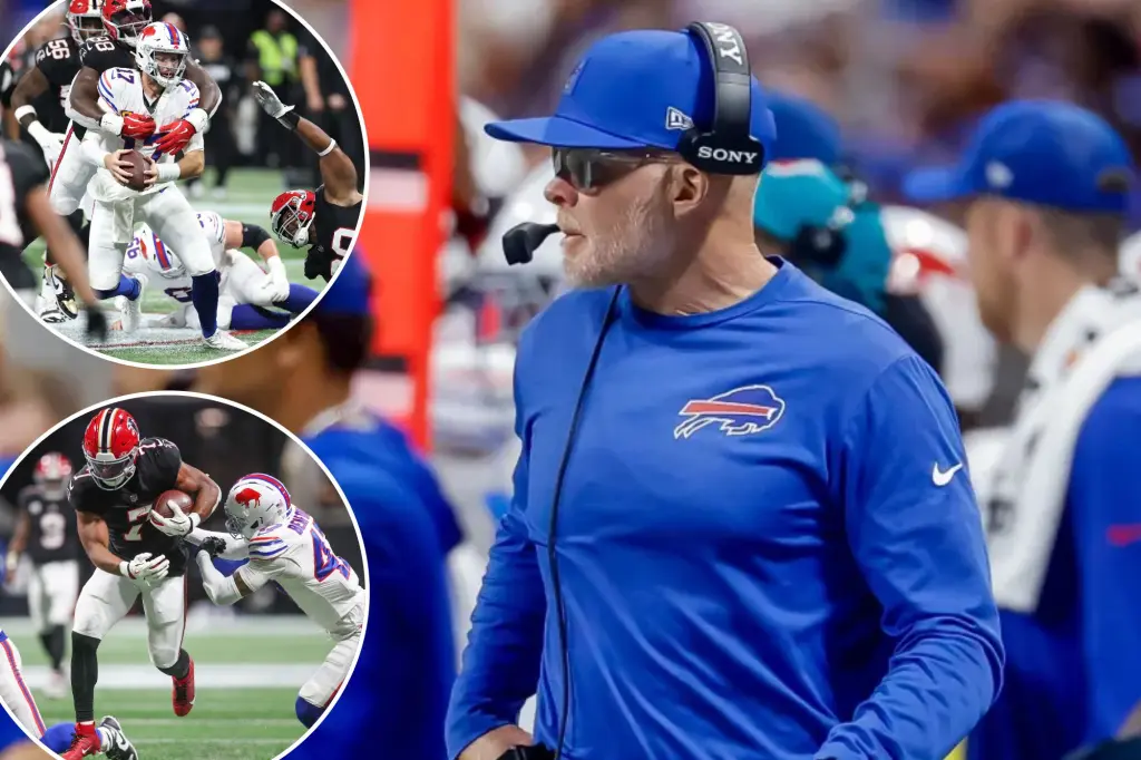 Featured image for Bills Face Challenges as Falcons' Robinson Shines and McDermott Calls for Reset