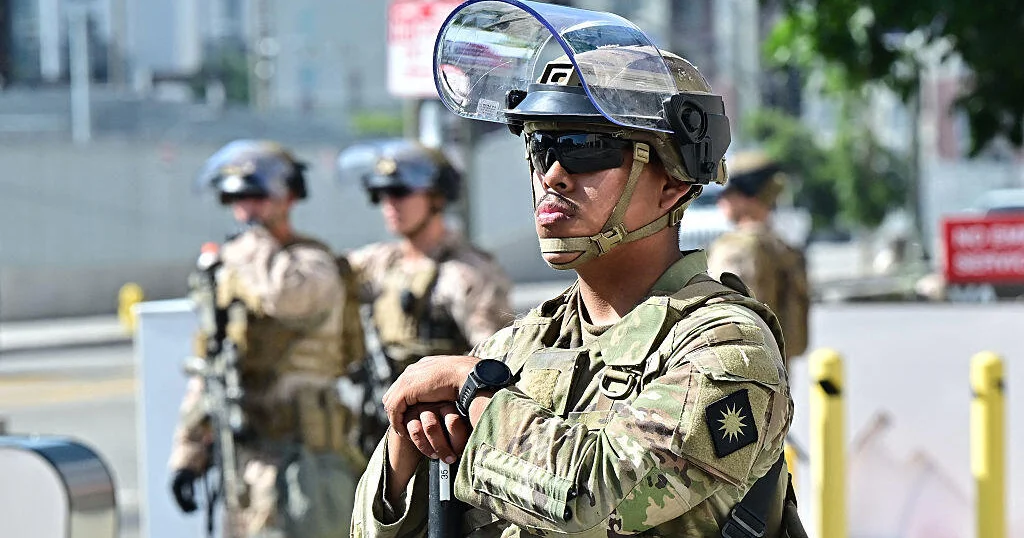 Pentagon Deploys 2,000 More National Guard Troops to Los Angeles