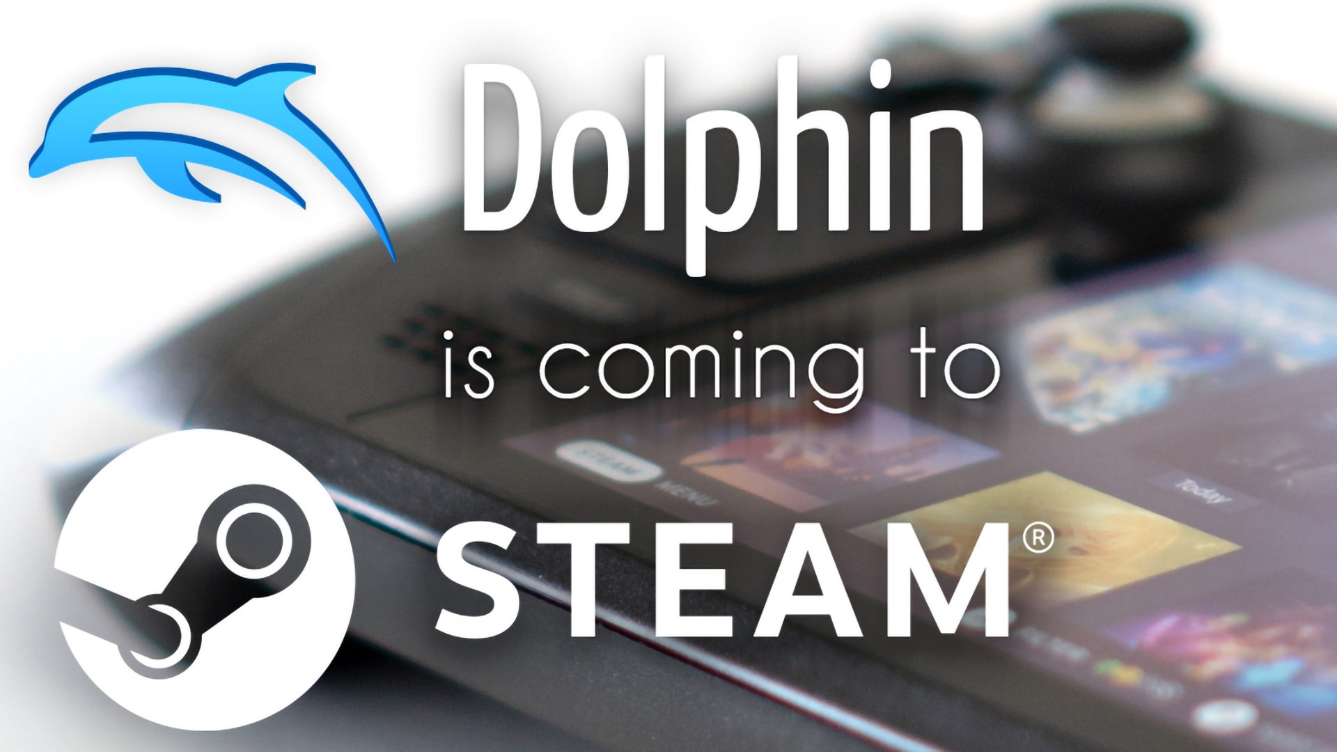 Dolphin emulator set to launch on Steam.