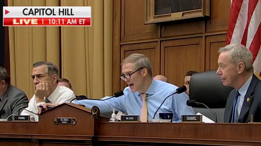 Featured image for "Jim Jordan Sparks Chaos in House Hearing Over Whistleblower Testimony"
