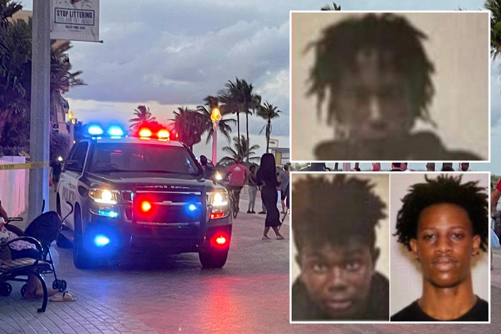 Third suspect arrested in Memorial Day beach shooting, search continues for two others.