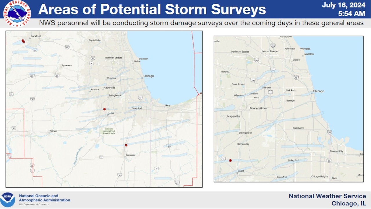 "Chicago Storms: 11 Tornadoes Confirmed, Thousands Lose Power"