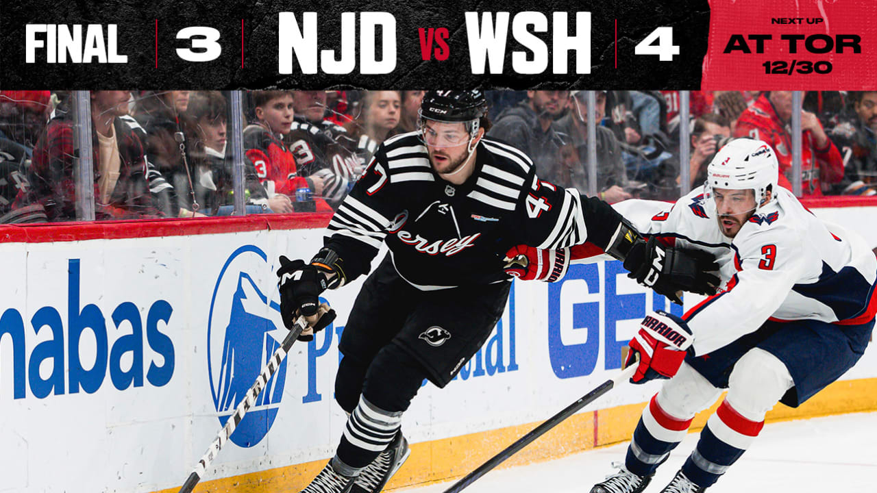 Featured image for Capitals Edge Devils in Overtime Thriller