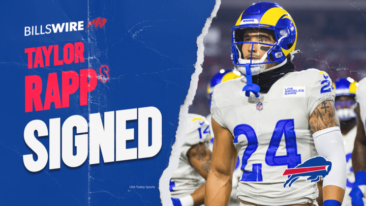 "Buffalo Bills' Defense Bolstered by New Signing Taylor Rapp"