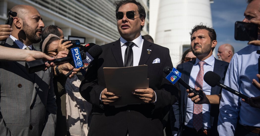 Featured image for George Santos Freed from Prison Amidst Political and Public Controversy