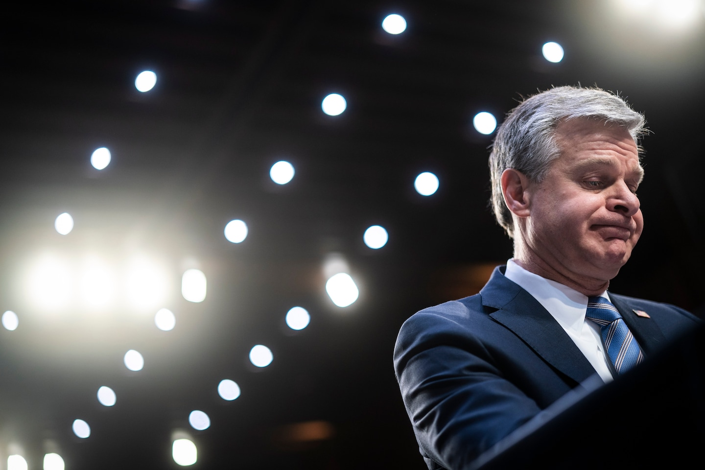 House Republicans Target FBI Director Wray Over Biden Probe