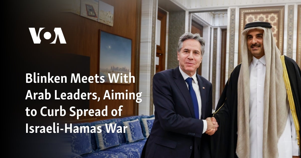 Featured image for "Blinken's Middle East Diplomacy Targets Ceasefire and Regional Stability Amid Israel-Hamas Conflict"