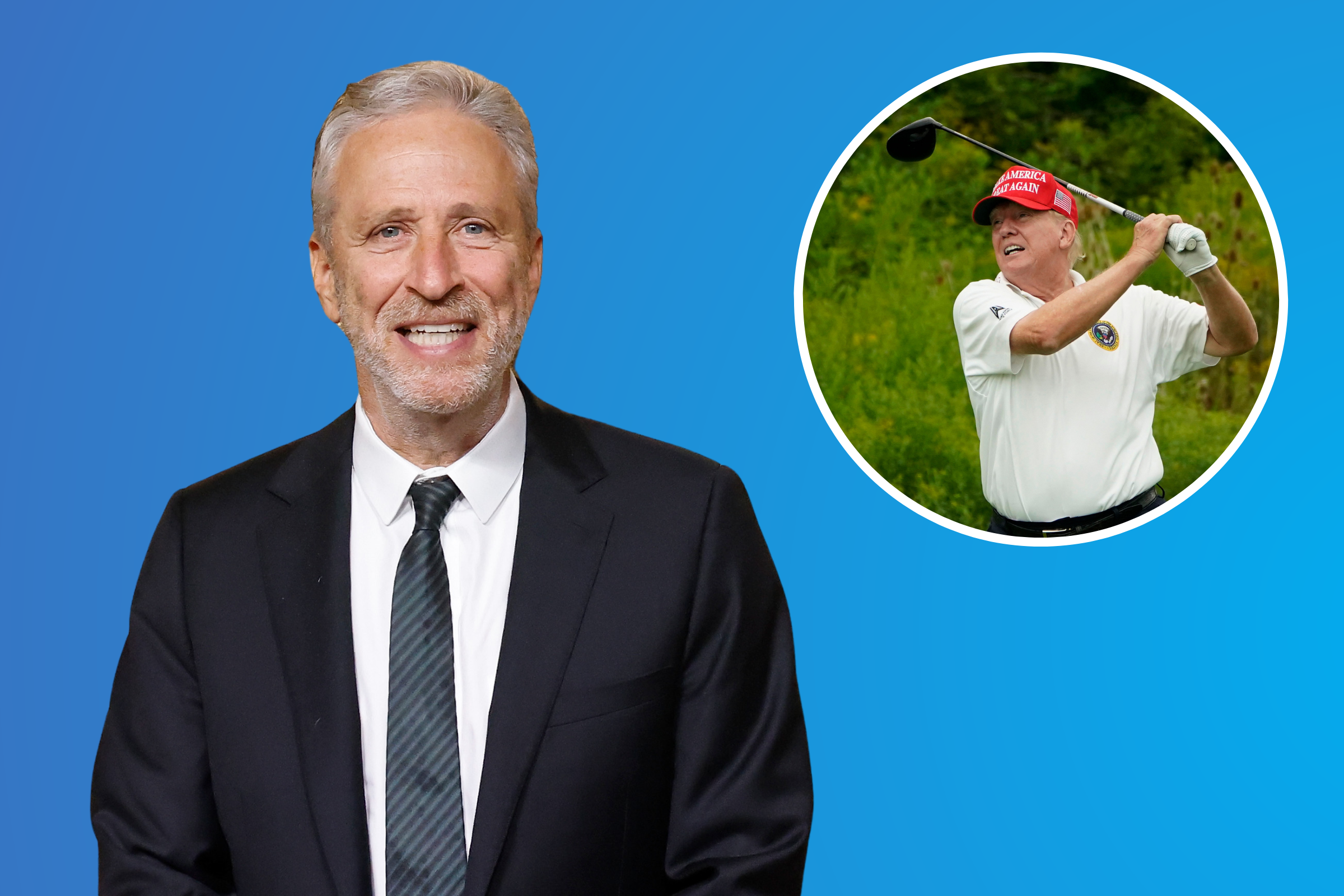 Featured image for "Debunking Trump's Golf Wins: Biden and Jon Stewart Take Aim"