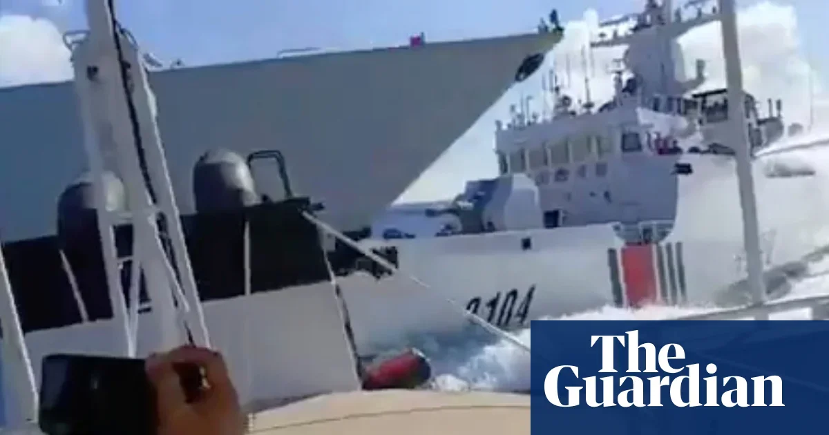 Chinese Warship Collides with Coast Guard Vessel in South China Sea