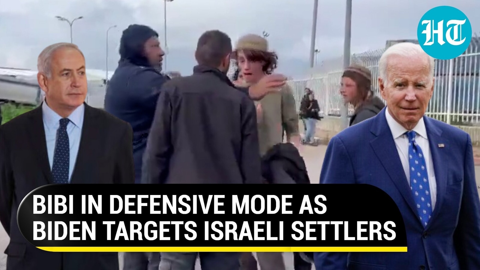 "Biden Imposes Sanctions on Israeli Settlers for West Bank Violence"