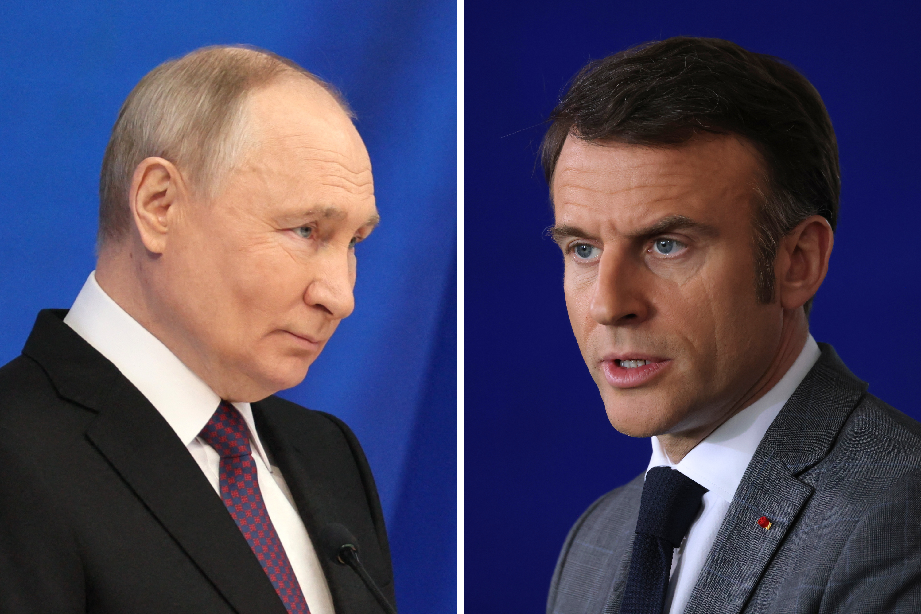 "Macron's Firm Stance: NATO Deployment in Ukraine Amid Escalating Russia-France Tensions"