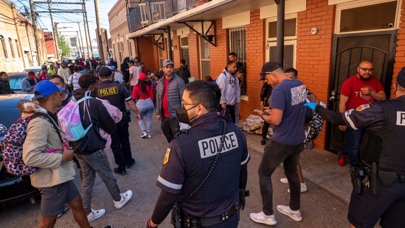 Biden administration prepares for potential border surge with troops and plans.