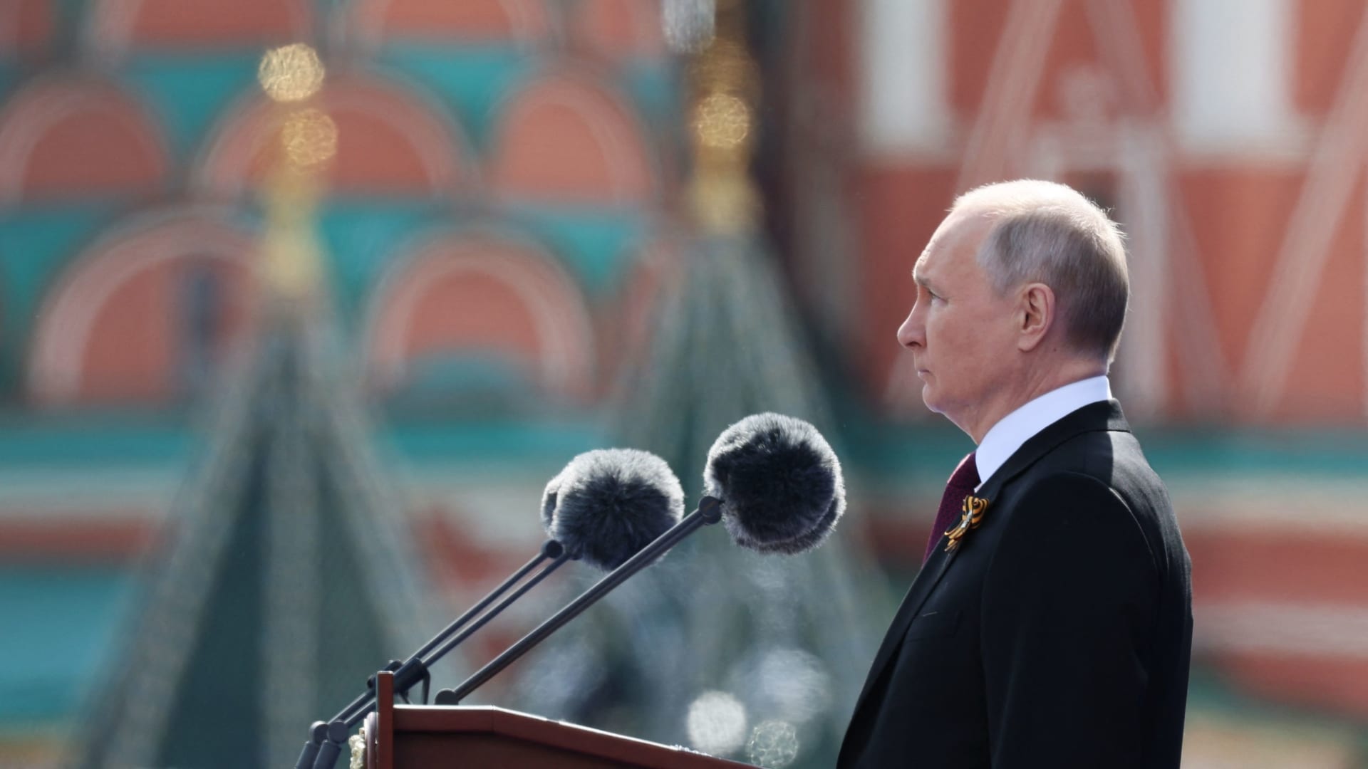 Putin oversees scaled-back Victory Day parade in Moscow.