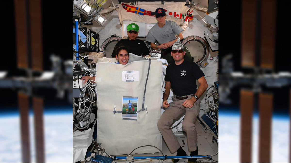 "Out-of-this-world Halloween: Astronauts and Nebulas Unleash Spooky Sights"