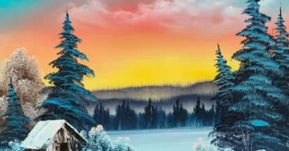 Featured image for Bob Ross Paintings Sell for Over $600K to Support Public Television