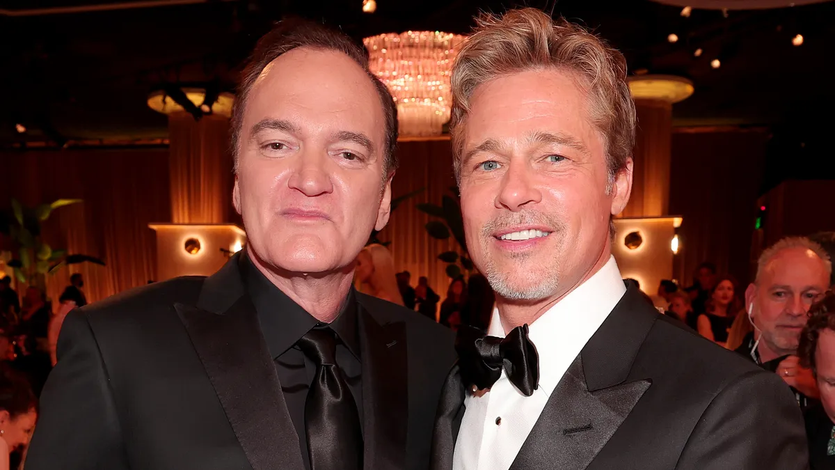 Featured image for "Brad Pitt Joins Quentin Tarantino for 'The Movie Critic' in Tarantino's Final Film"