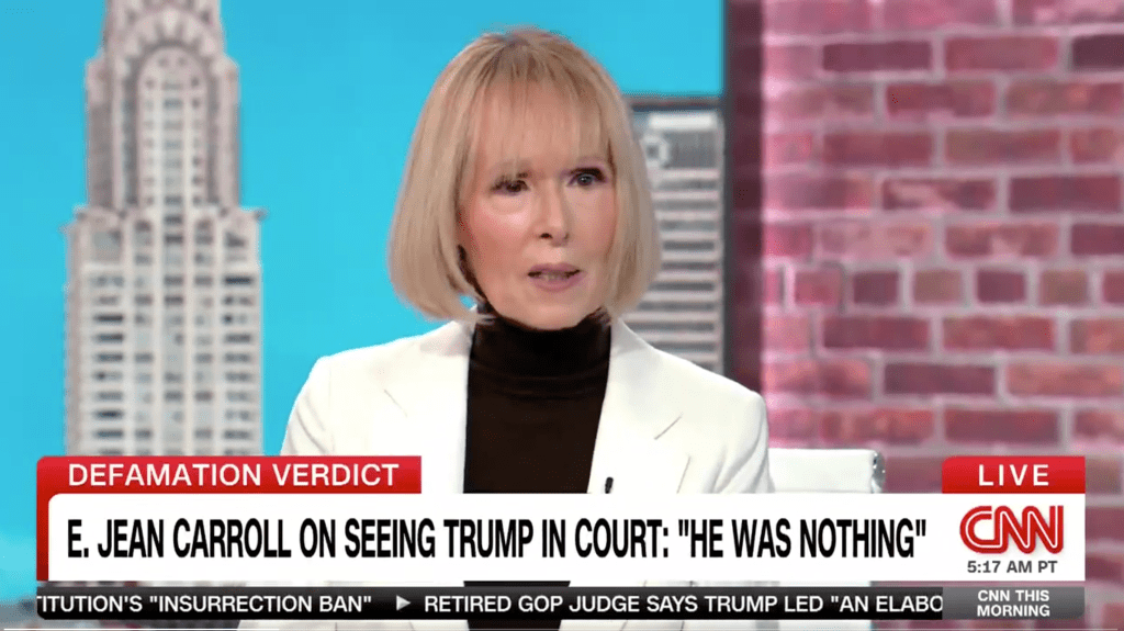 Featured image for "E. Jean Carroll's Legal Battle Against Trump: Defamation, Defiance, and the Cost of Justice"