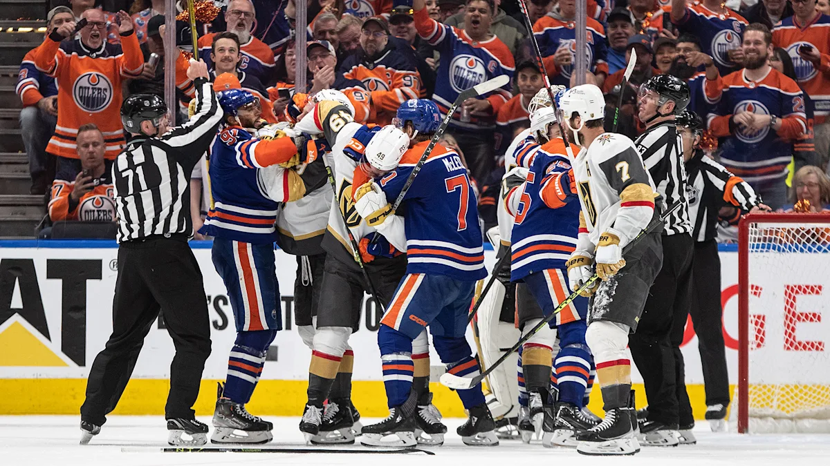 Featured image for McDavid calls for Pietrangelo suspension after dangerous slash on Draisaitl.