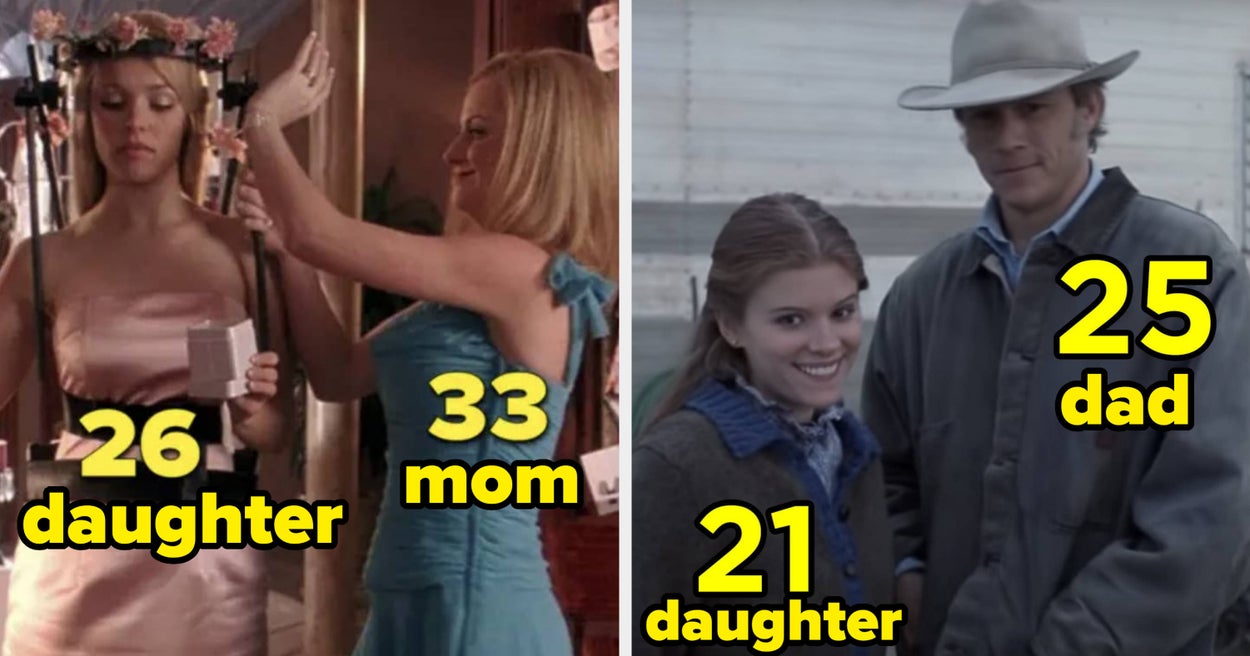 Surprising Small Age Gaps Between On-Screen Parents and Children
