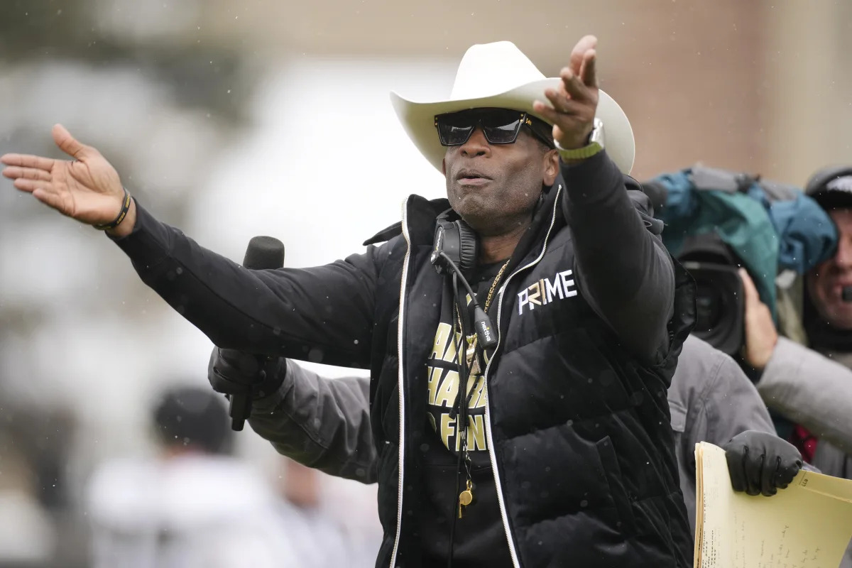 Featured image for Deion Sanders' Colorado Buffaloes face mass exodus to transfer portal.