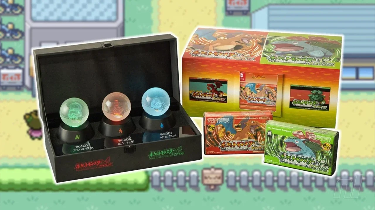 Japan Gets a Deluxe Special Edition of Pokémon FireRed & LeafGreen With Light-Up Orbs