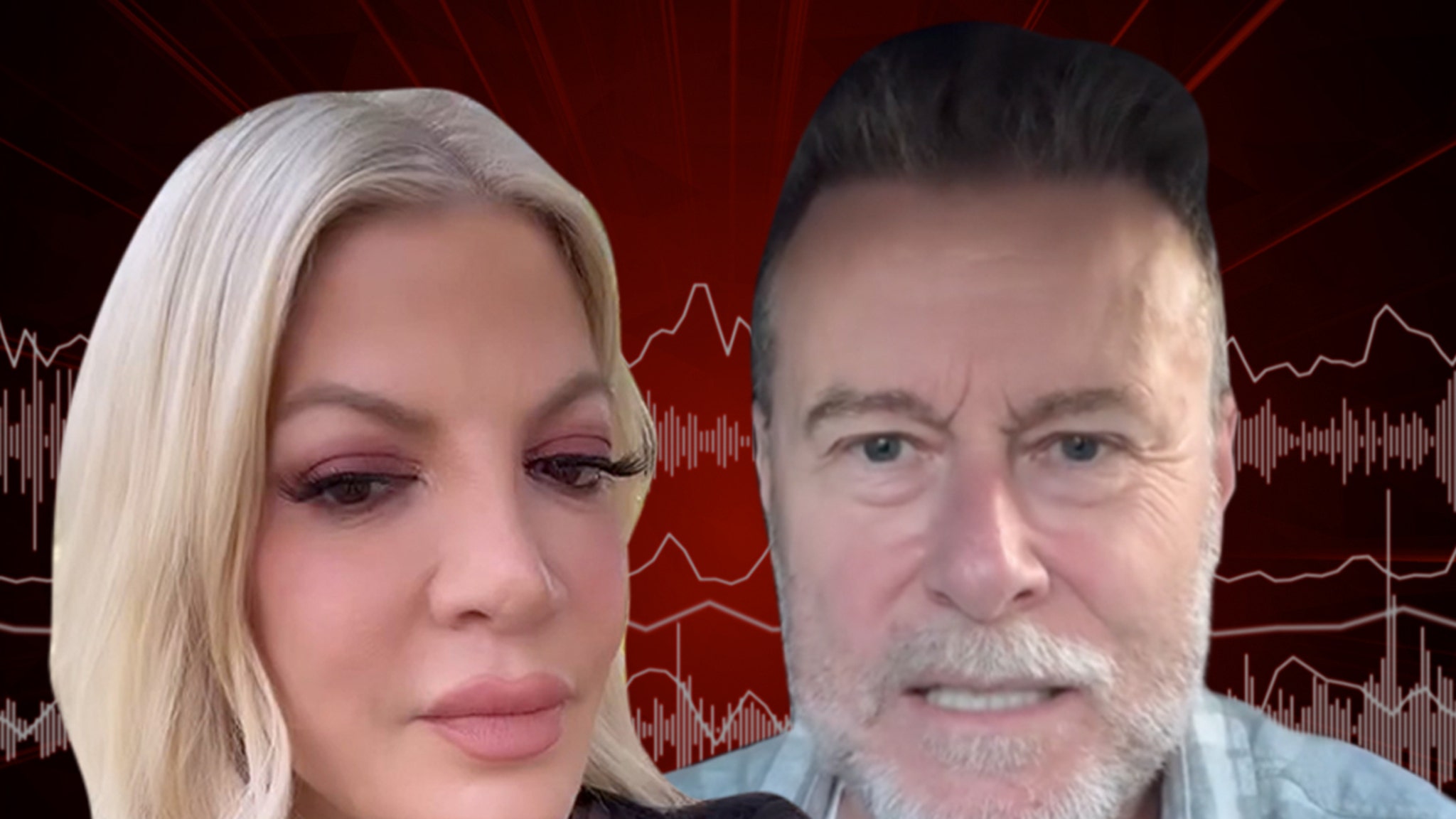 Featured image for "Tori Spelling Announces Divorce on Podcast, Dean McDermott Reacts"