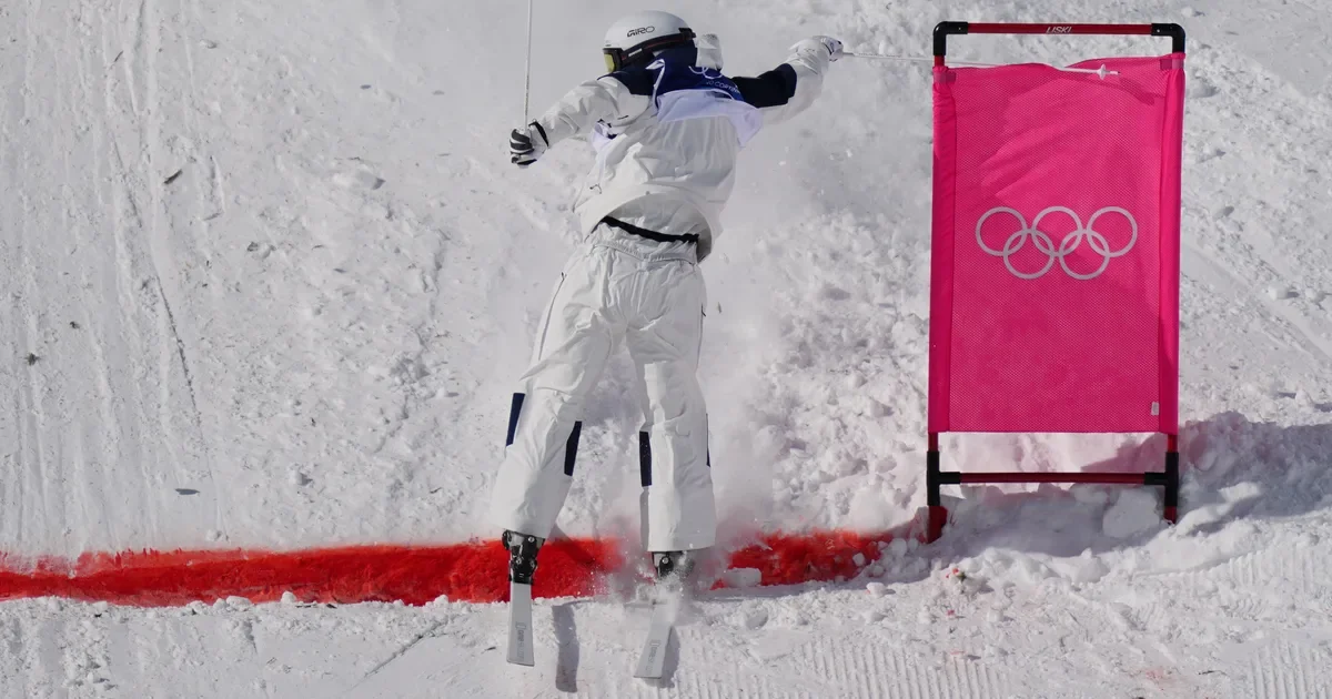 Backward Finish Stuns Olympic Moguls Crowd as Horishima Secures Silver