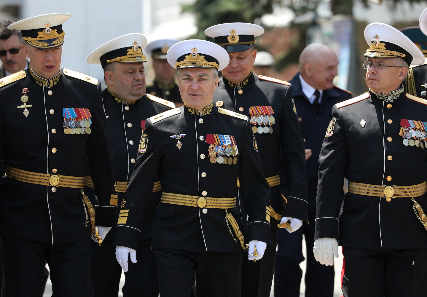 Russian Admiral Viktor Sokolov Resurfaces on State TV, Fueling Disinformation in Russia-Ukraine War