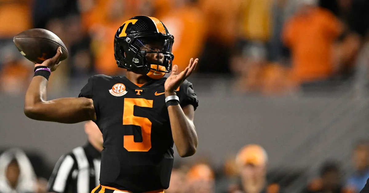 Hendon Hooker: A Rising Star in the NFL Draft.