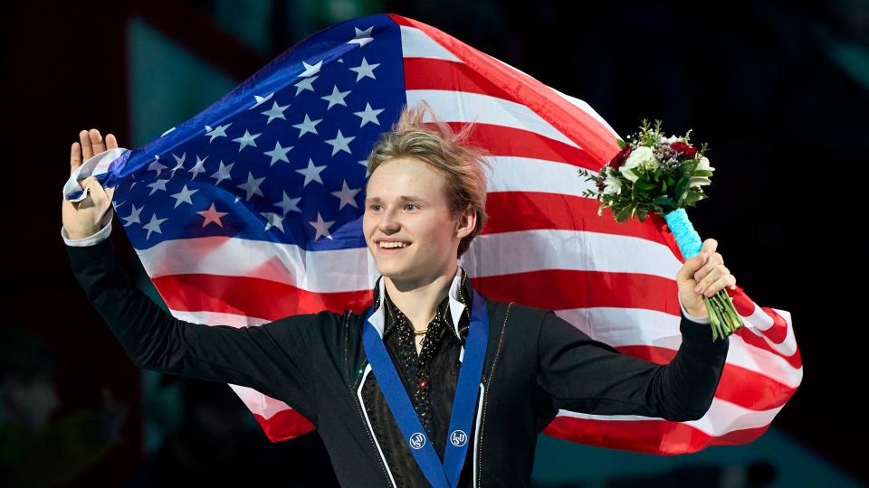 Featured image for "American Teen Ilia Malinin Makes History with Record-breaking Quadruple Axel Win at World Figure Skating Championships"