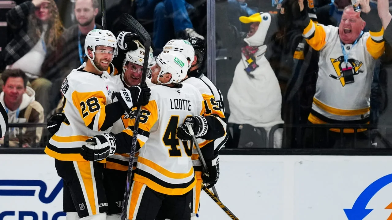 Penguins Rally for Third Comeback of the Week in Salt Lake City