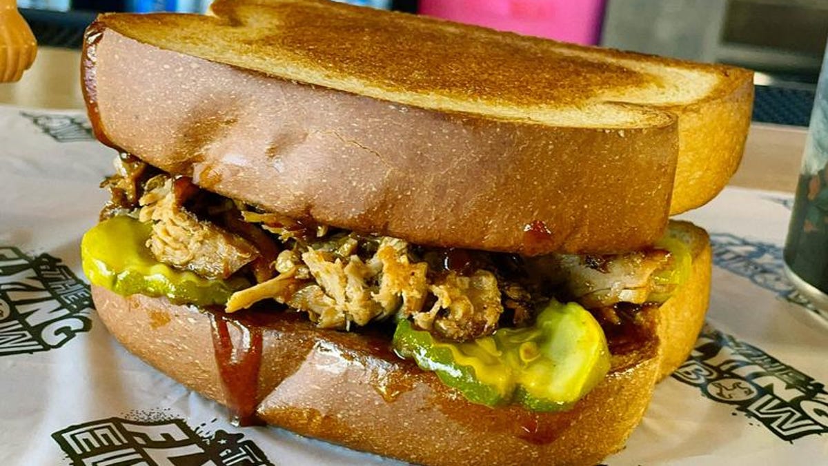 The Flying Elbow Takes the Crown for Iowa's Best Pulled Pork Sandwich.
