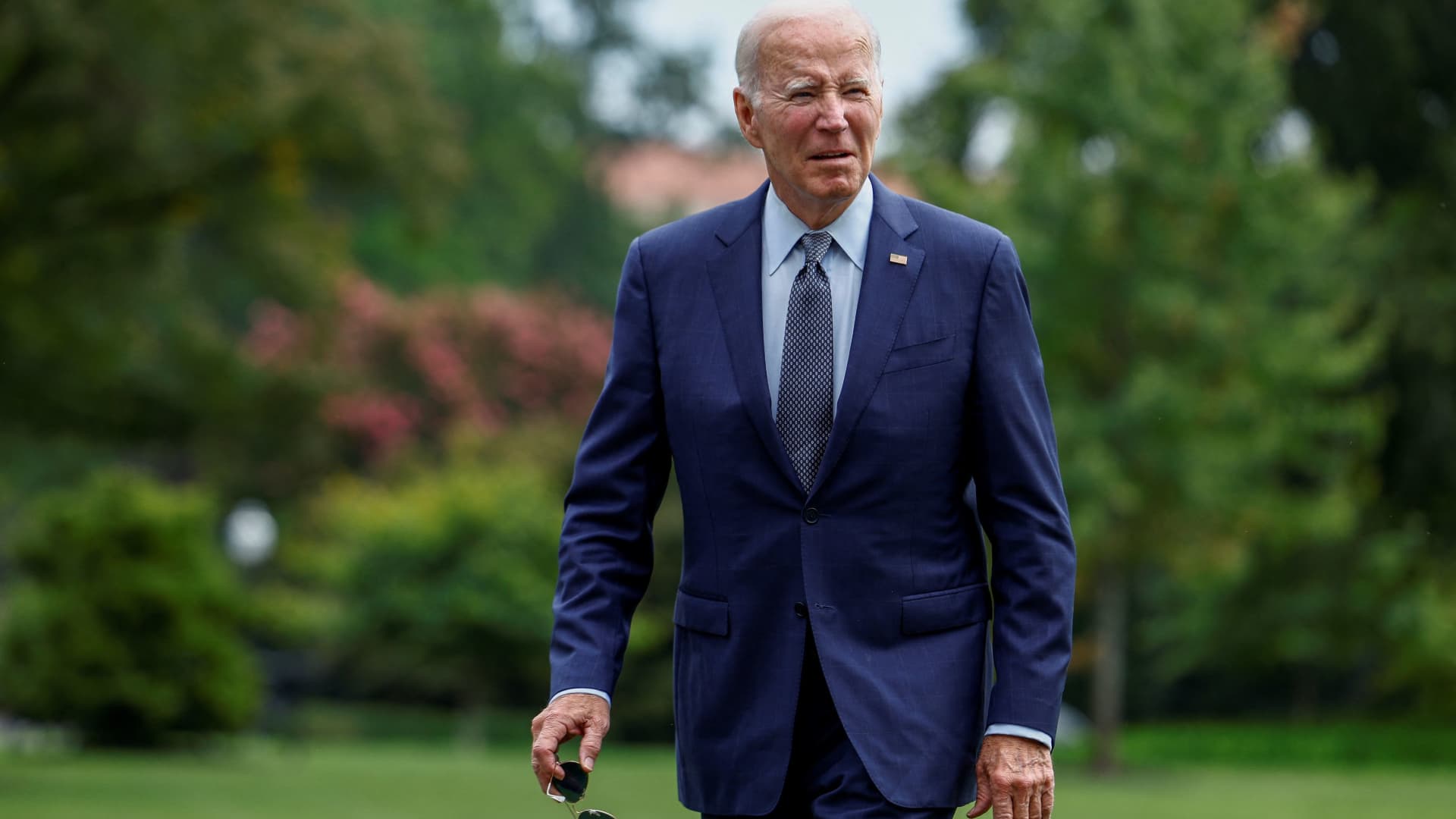 Featured image for "Biden Confronts Trump's Threat to Democracy in Fundraising Speech"